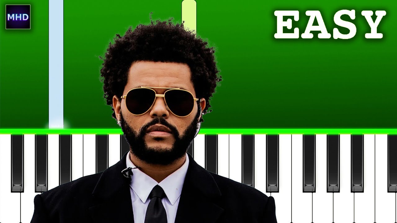 The Weeknd - Open Hearts (Piano Tutorial)