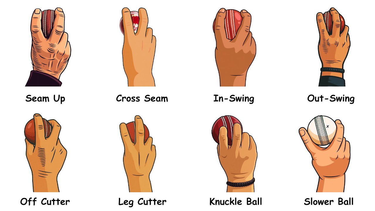 Every Cricket Fast Bowling Delivery Explained in 11 Minutes..