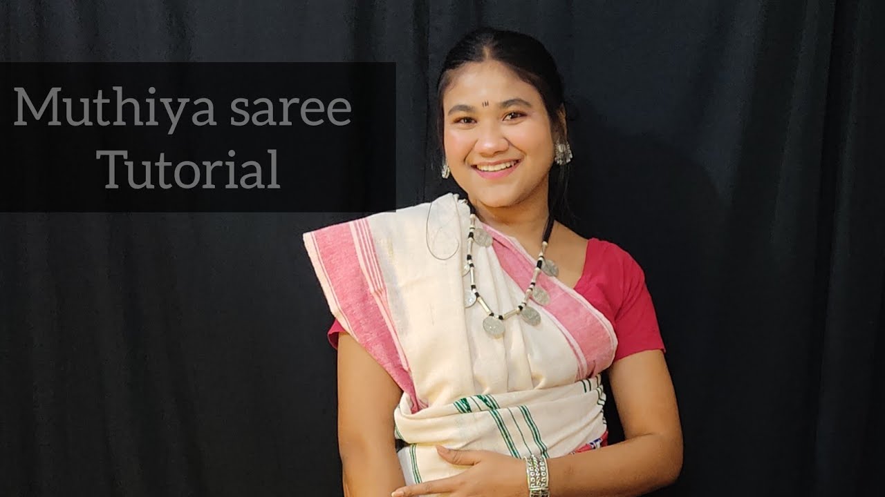 Muthiya saree wrapping/ Adivasi veshbusa /Muthiya saree tutorial/Pipsqueakelin Styling #elin #yt