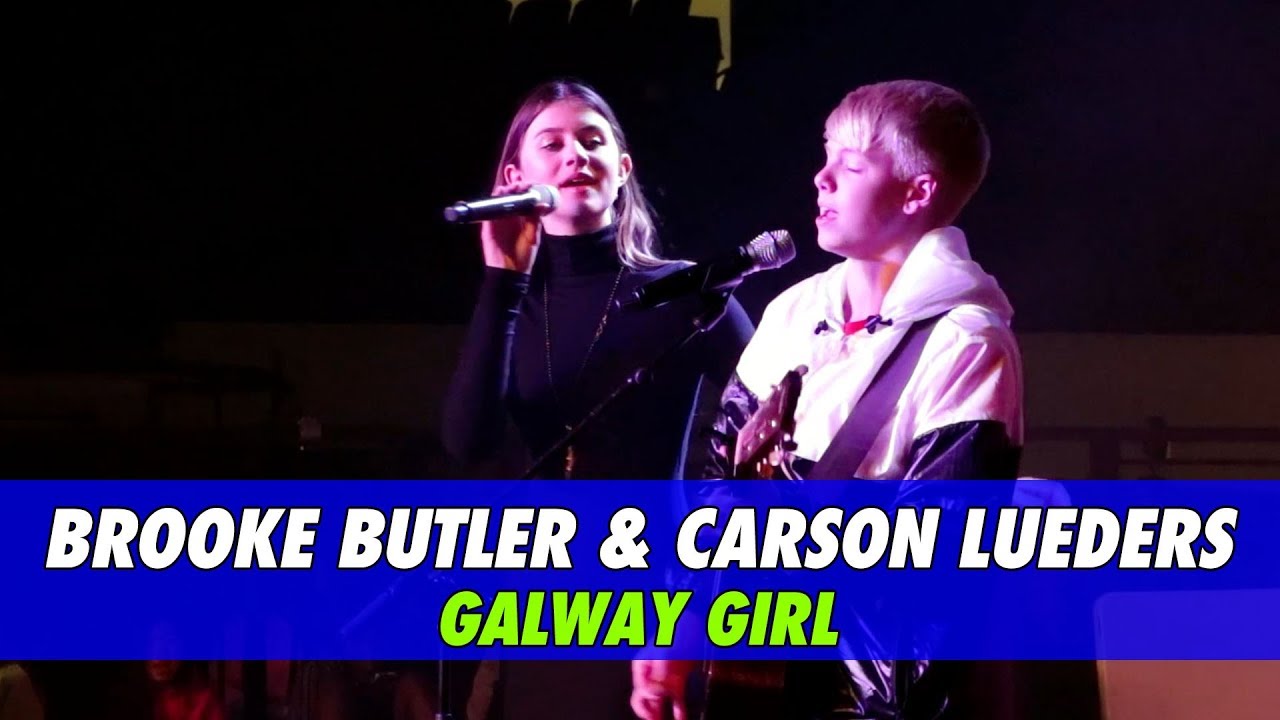 Brooke Butler & Carson Lueders - Galway Girl (Live Cover)