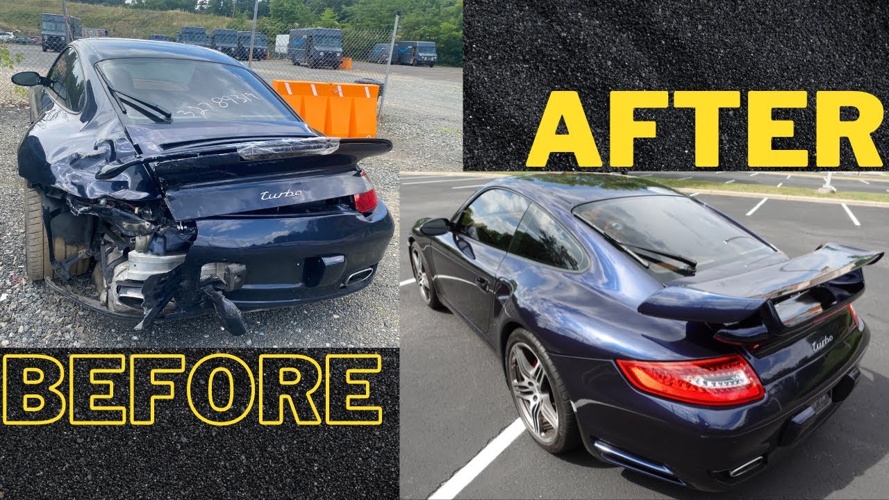 Rebuilding a Wrecked Porsche 911 TURBO then RACING it!