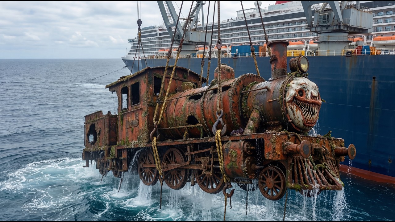 Choo Choo Charles Discovered on the Deep Sea Floor | Abandoned Train Fully Restored