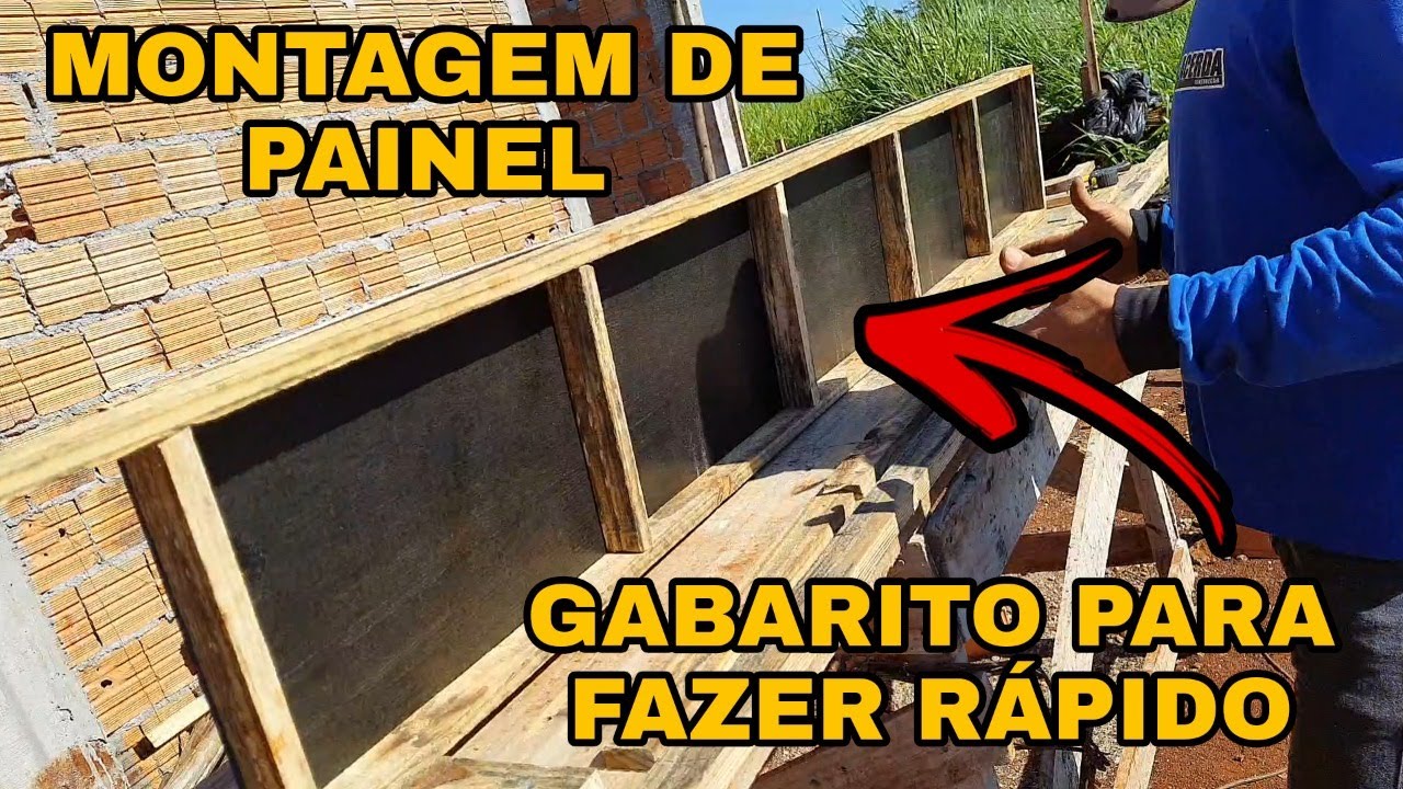 MADEIRITE PLASTIFICADO PARA CAIXARIA, montagem de formas em alta escala.