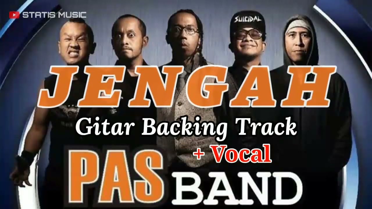 Backing Track Gitar ‼️ Jengah - Pas Band // with Vocal