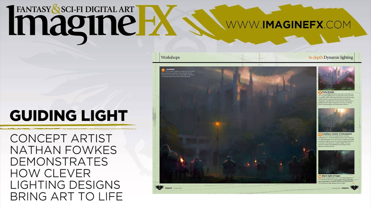 Learn the art of animation with ImagineFX issue 113