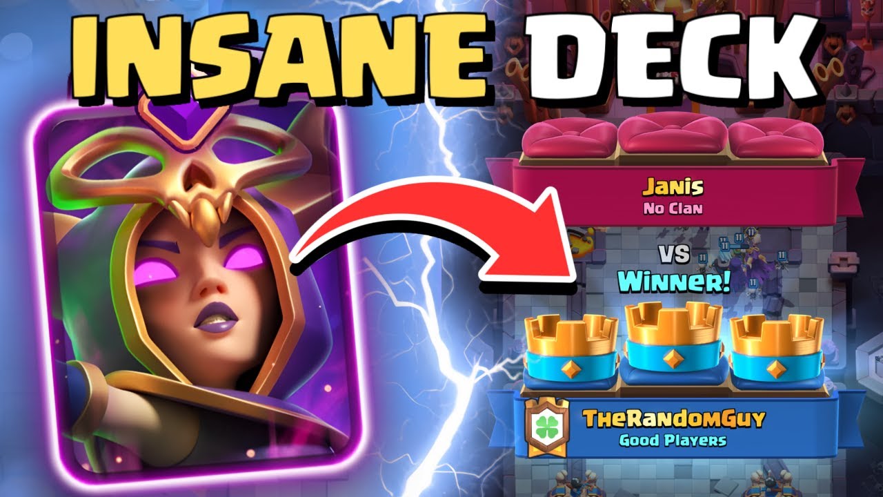 The EASIEST Deck To Get To 12,000 Trophies THIS SEASON!