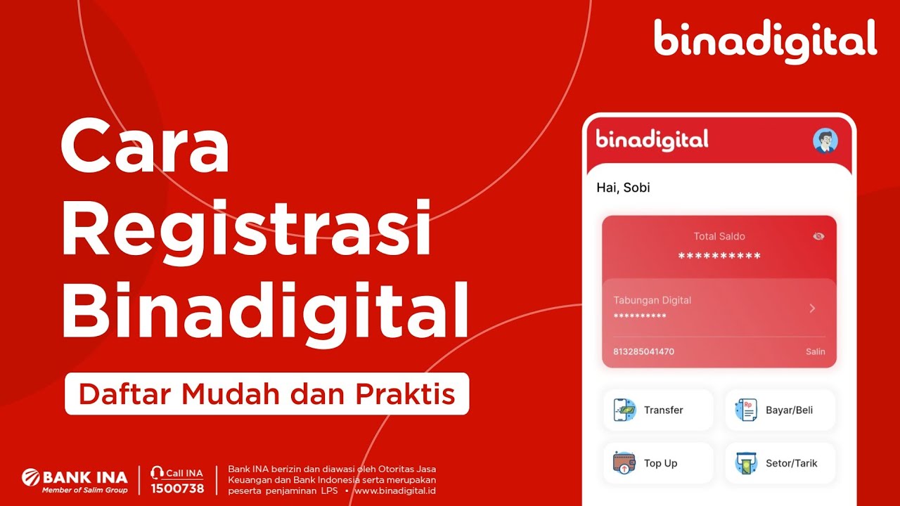 Cara Registrasi Akun Binadigital