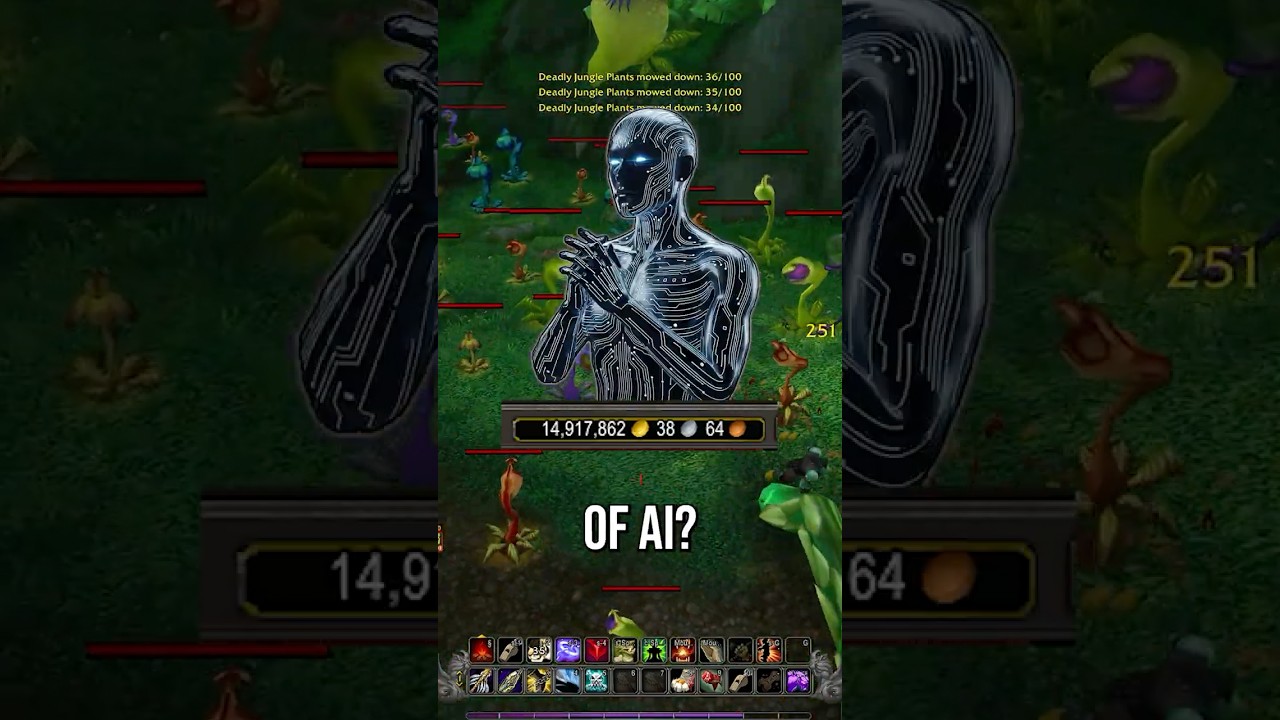 Может ли ИИ помочь вам заработать золото в WoW? 😂 #worldofwarcraft #goldguide #wowgoldfarm