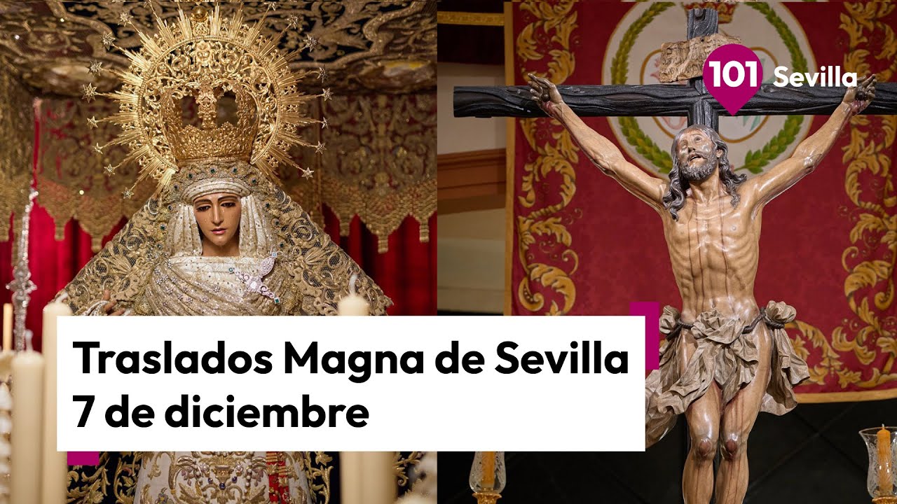 🔴 En Directo | Traslados de la Esperanza de Triana y el Cachorro | Magna de Sevilla | 7 de diciembre