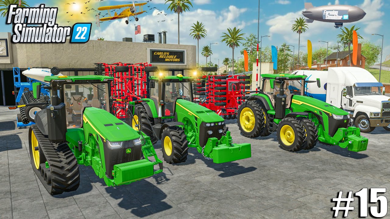 UPGRADING THE FARM with NEW Equipment | Ravenport | Episode #15 | Farming Simulator 22