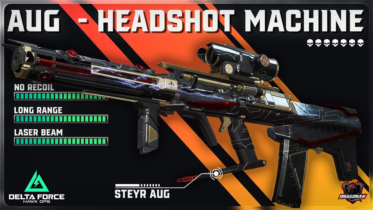 AUG BEST META LOADOUT - ULTIMATE HEADSHOT MACHINE SS5 | HƯỚNG DẪN MOD S&Uacute;NG | DELTA FORCE | DRAGONAK