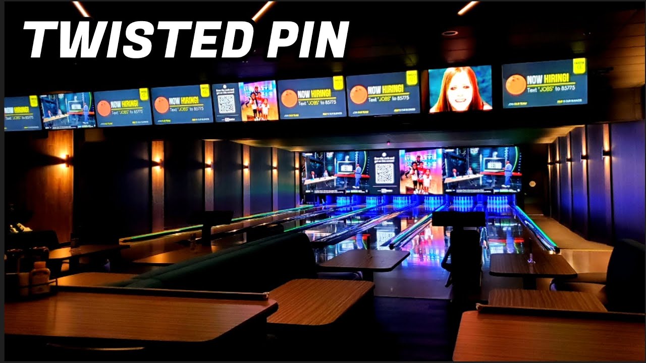 Bowling at Twisted Pin (Brunswick Boost ST String-Pinsetters) [Formerly Plainfield Lanes]