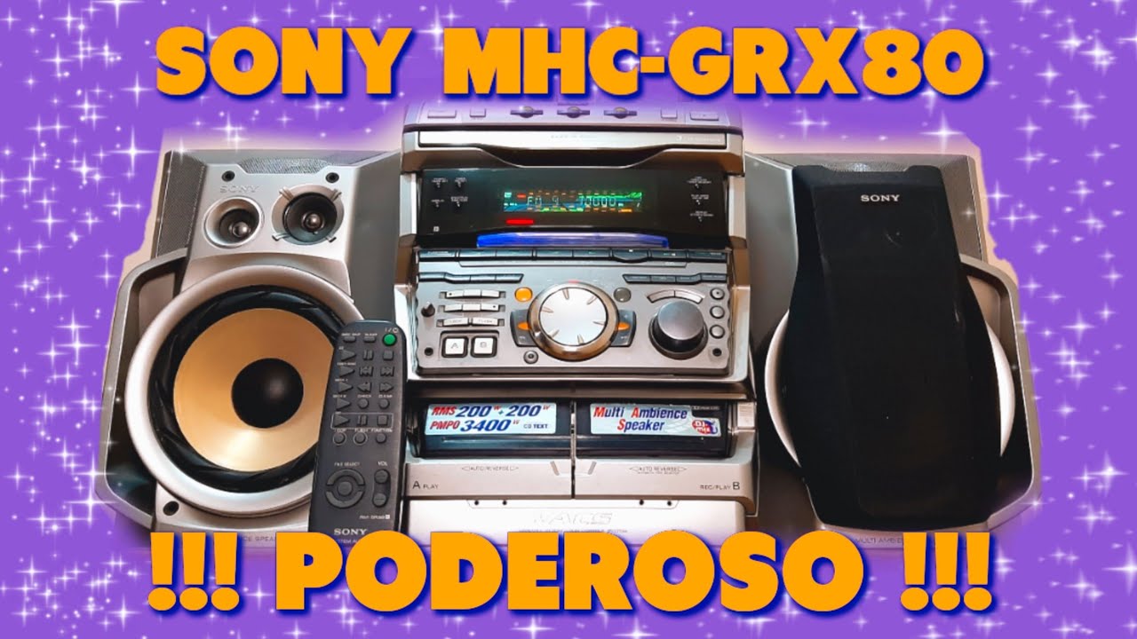 SONY MHC-GRX80‼️😎🔊 TEST DE SONIDO EN LUGAR CERRADO #65 🔊🔊🔊🔊🔊🔊🔊