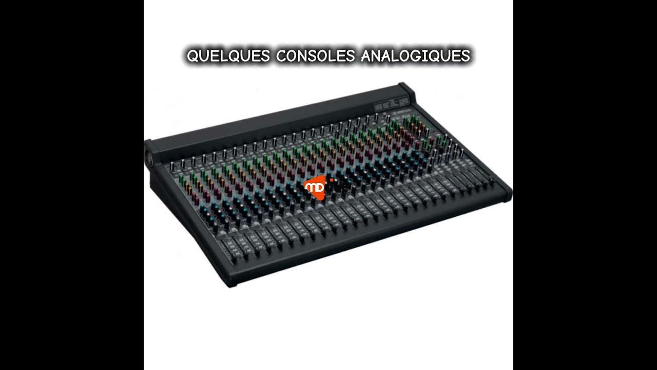 Quelques console analogique