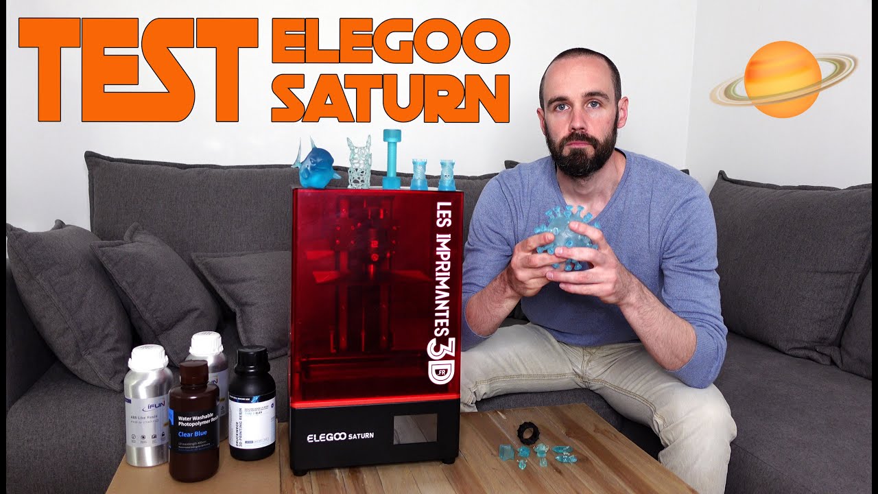 Elegoo Saturn, test d'une imprimante 3D MSLA grand volume !
