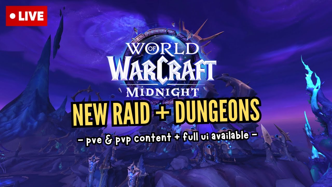 New Raid + Dungeons! Gearing & Professions on All 90s | World of Warcraft | Live Gameplay - Luxthos