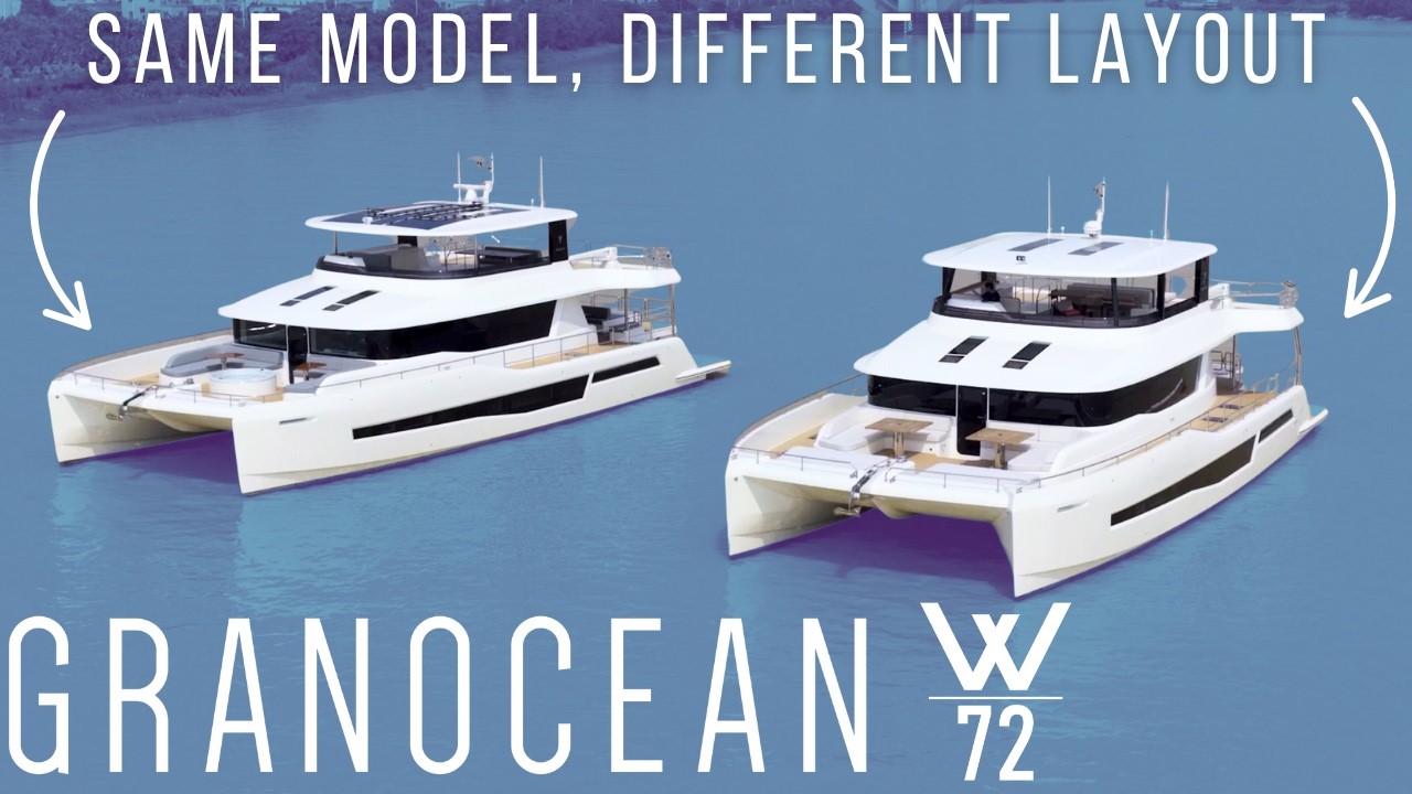 Identical W-72 Power Catamarans Transformed into Completely Different Vessels