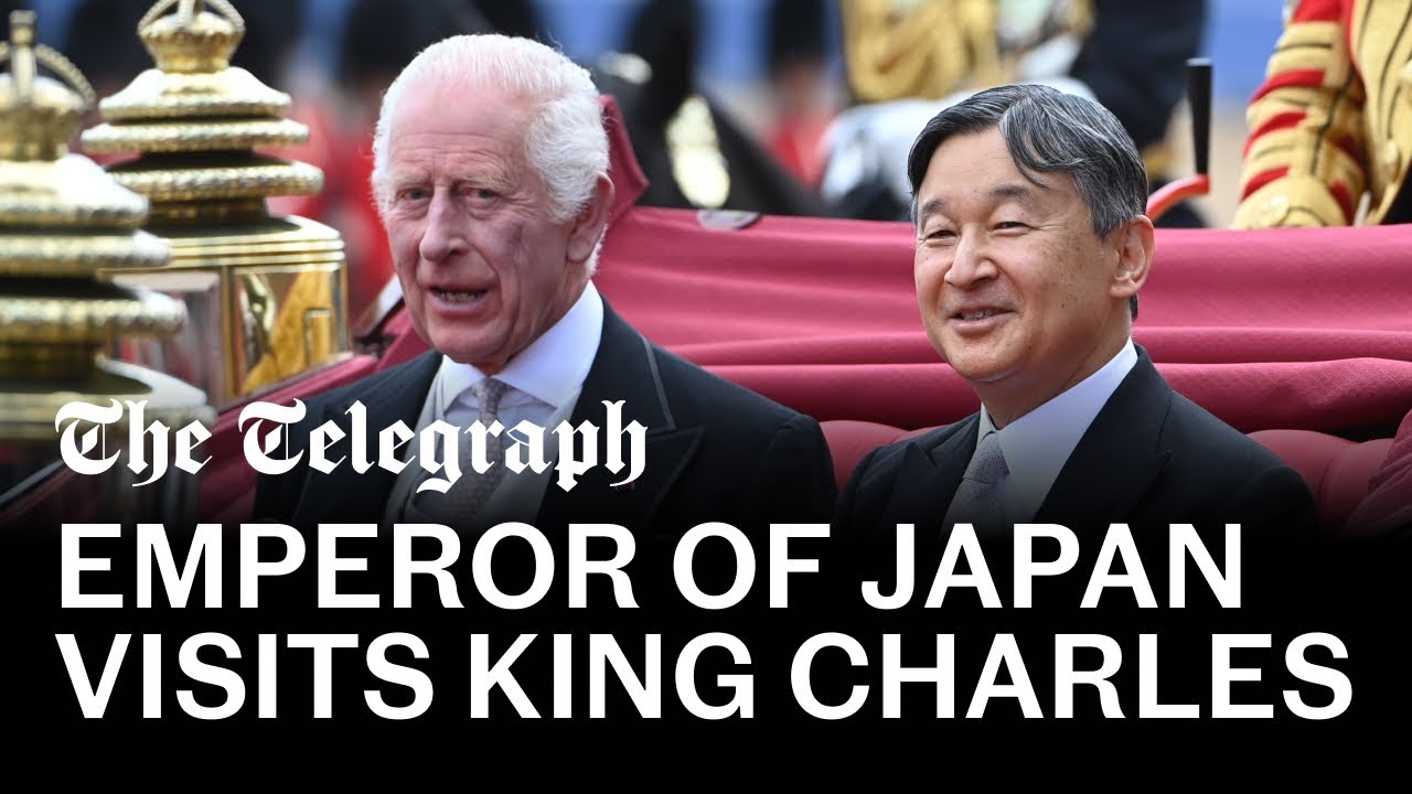 In full: King Charles formally welcomes Emperor of Japan at military parade