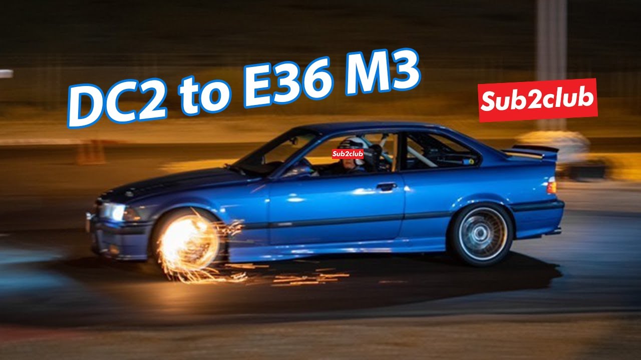 1998 BMW M3 (e36) track car build interview feat. DC2 Integra b18c5