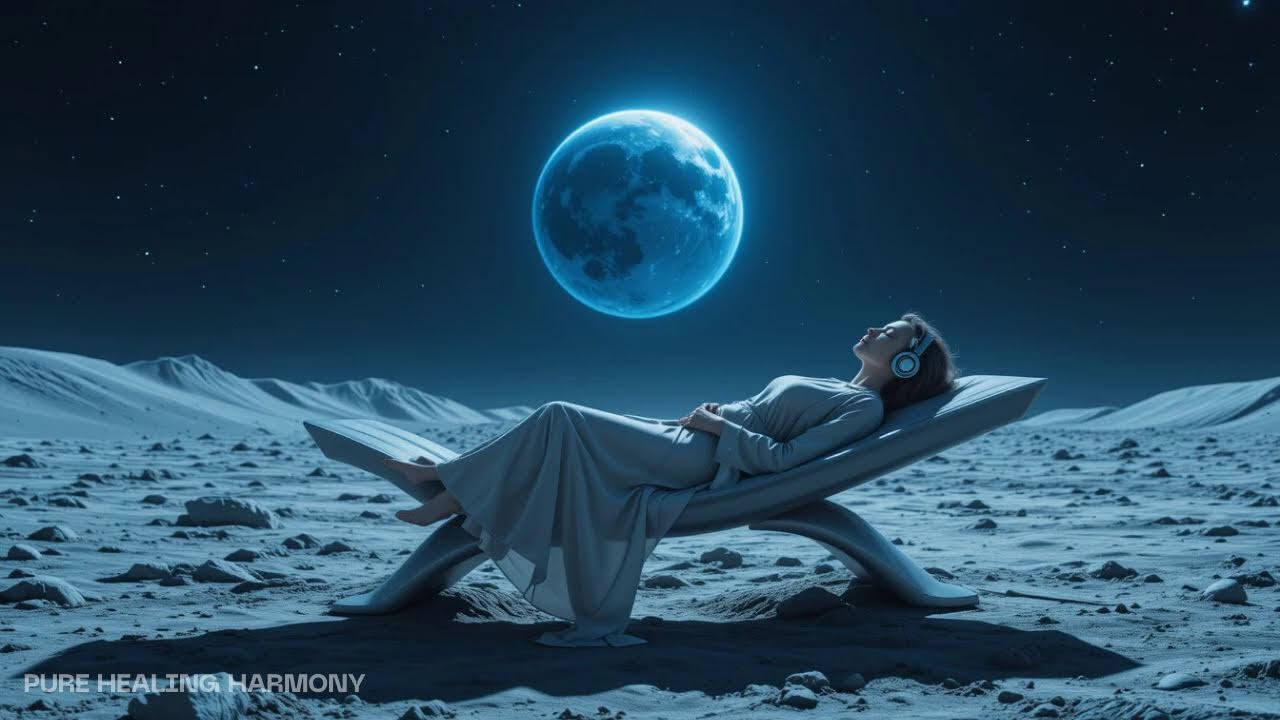 Moon Heal🌙 Mind Relaxing Music for Stress Relief & Healing |  Deep Sleep, Deep Inner Peace -  24/7
