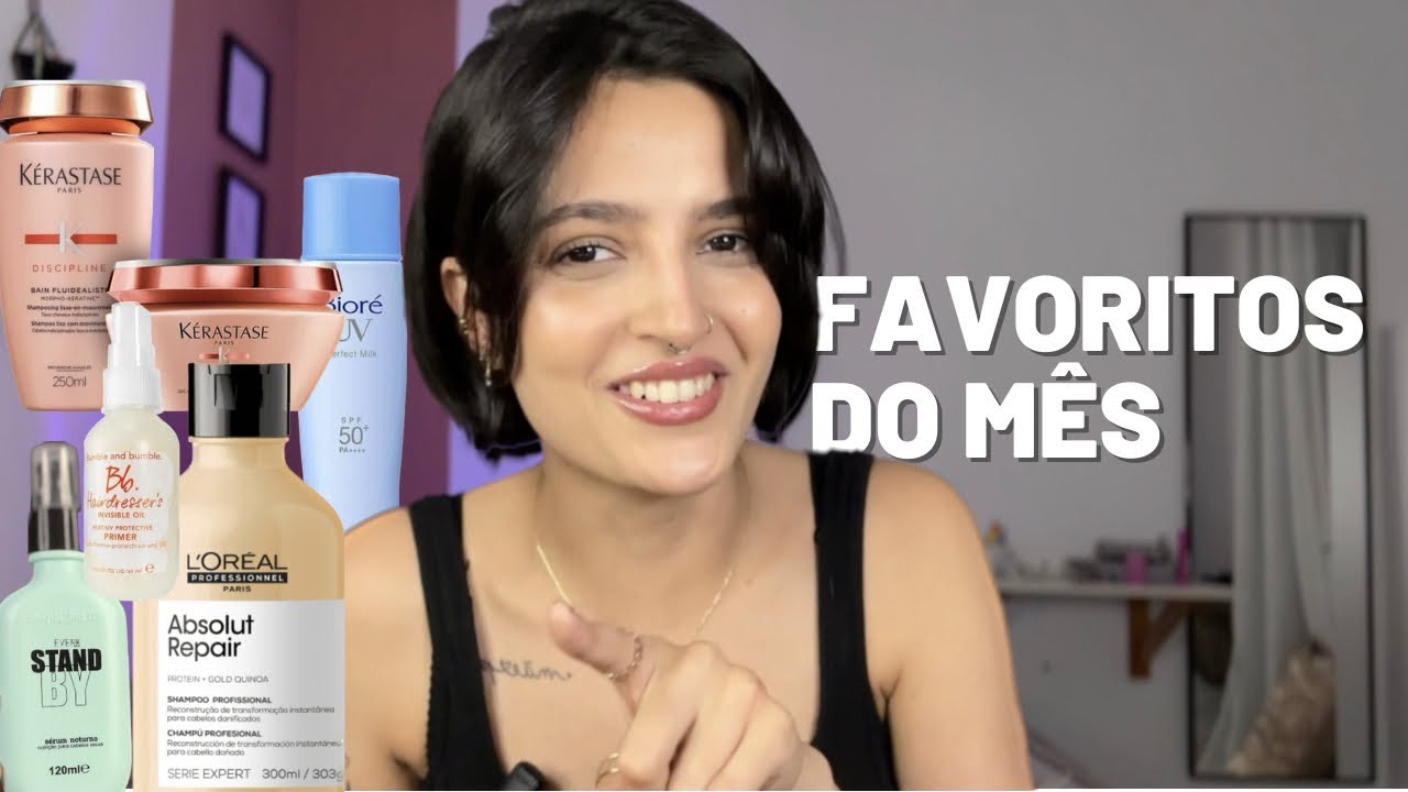 Produtos FAVORITOS do mês de Abril e Maio | Muitas novidades para cabelos curtos