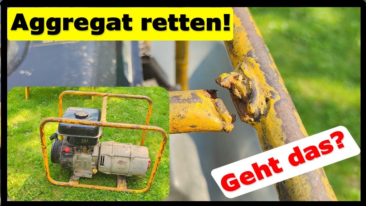 Notstromaggregat retten | Generator reparieren