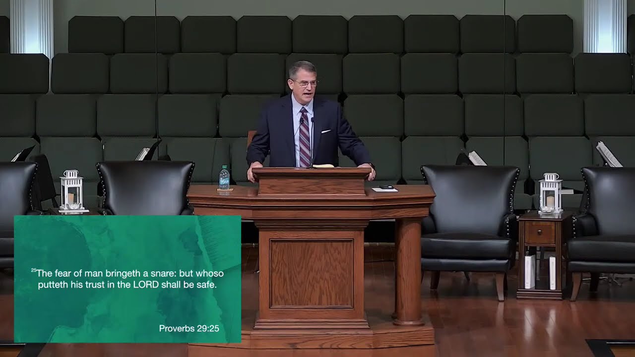 Dana Labit – The Snare Of The Fear Of Man – Sunday Am, February 22, 2026