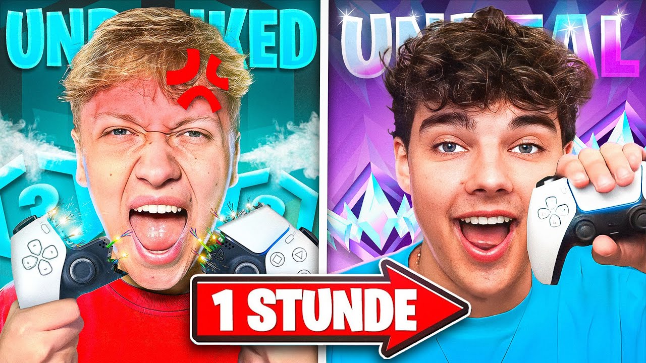 WER ERREICHT SCHNELLER UNREAL IN 1 STUNDE? 👑 (CONTROLLER EDITION)