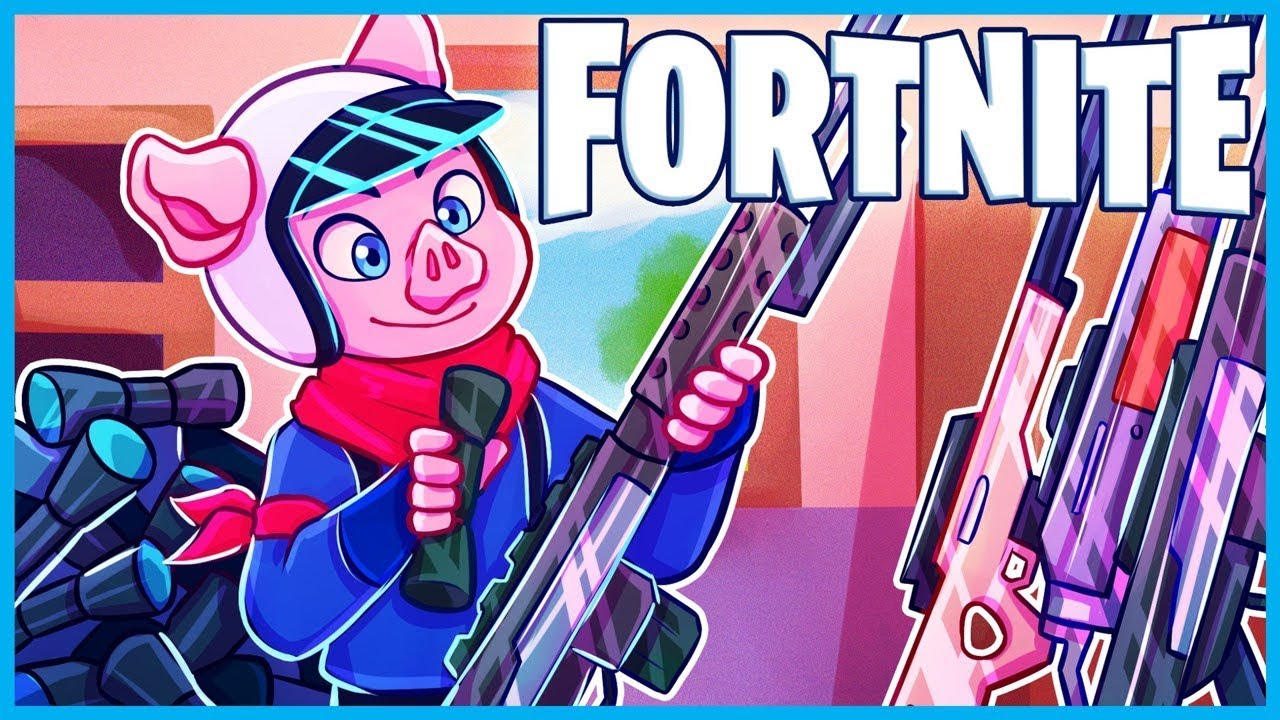 МНЕ ДАЖЕ НЕ НУЖНЫ ПРИЦЕЛЫ в Fortnite: Battle Royale! (Смешные моменты и фейлы Fortnite)