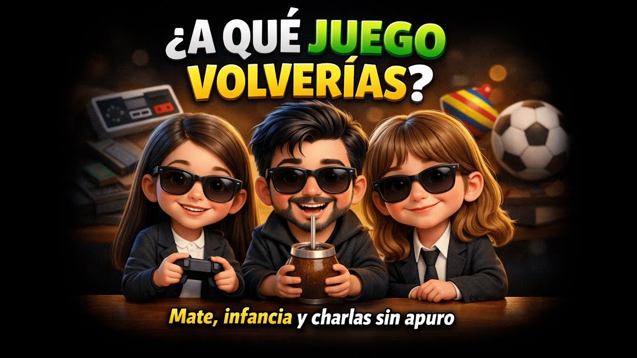 4 JUEVES | T01E11 | ¿A qué juego volverías? 🧉 Mate, infancia y charlas sin apuro