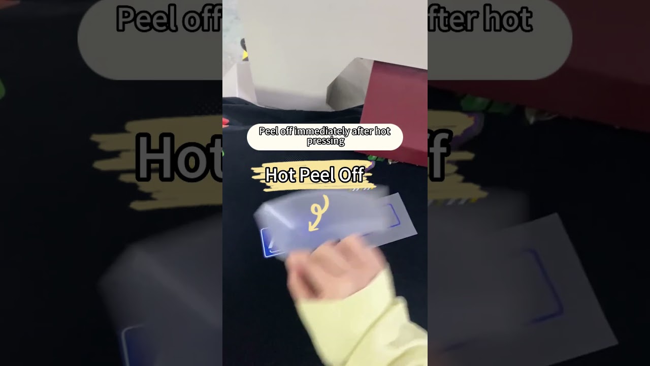 Testing DTF Hot Peel Film | Hot Peel Off | DTF Film | Heat Transfer Film | DTF Heat Transfer | A-SUB