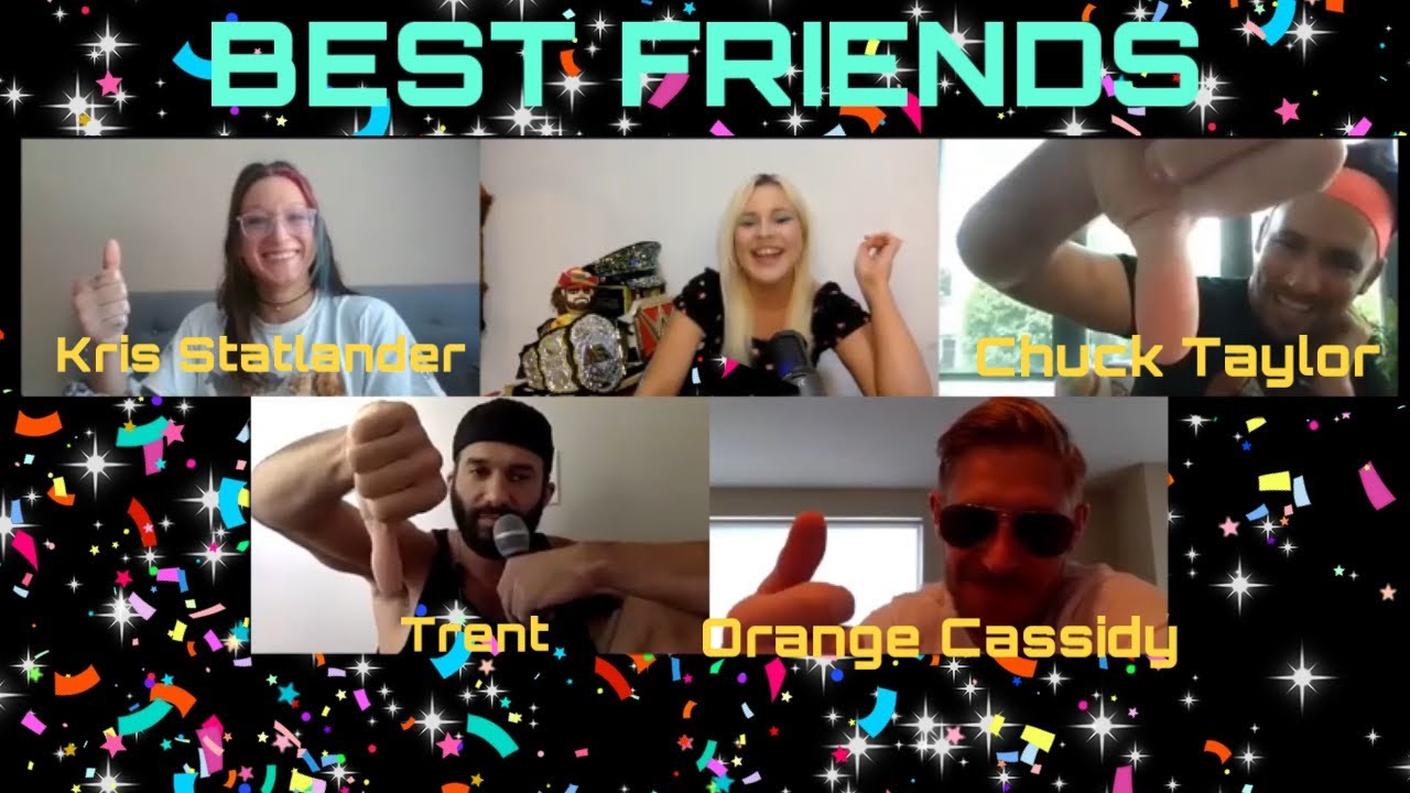 Interview with AEW’s Best Friends: Orange Cassidy, Kris Statlander, Chuck Taylor and Trent