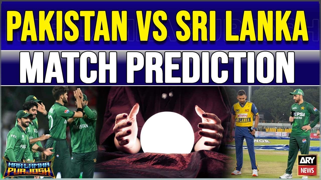 Pakistan vs Sri Lanka - Match Prediction
