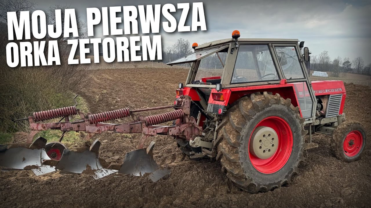ORKA NOWYM ZESTAWEM - ZETOR 8011 CRYSTAL W AKCJI / TYLE KAMIENI ŻE PŁUG WYCHODZI Z ZIEMI