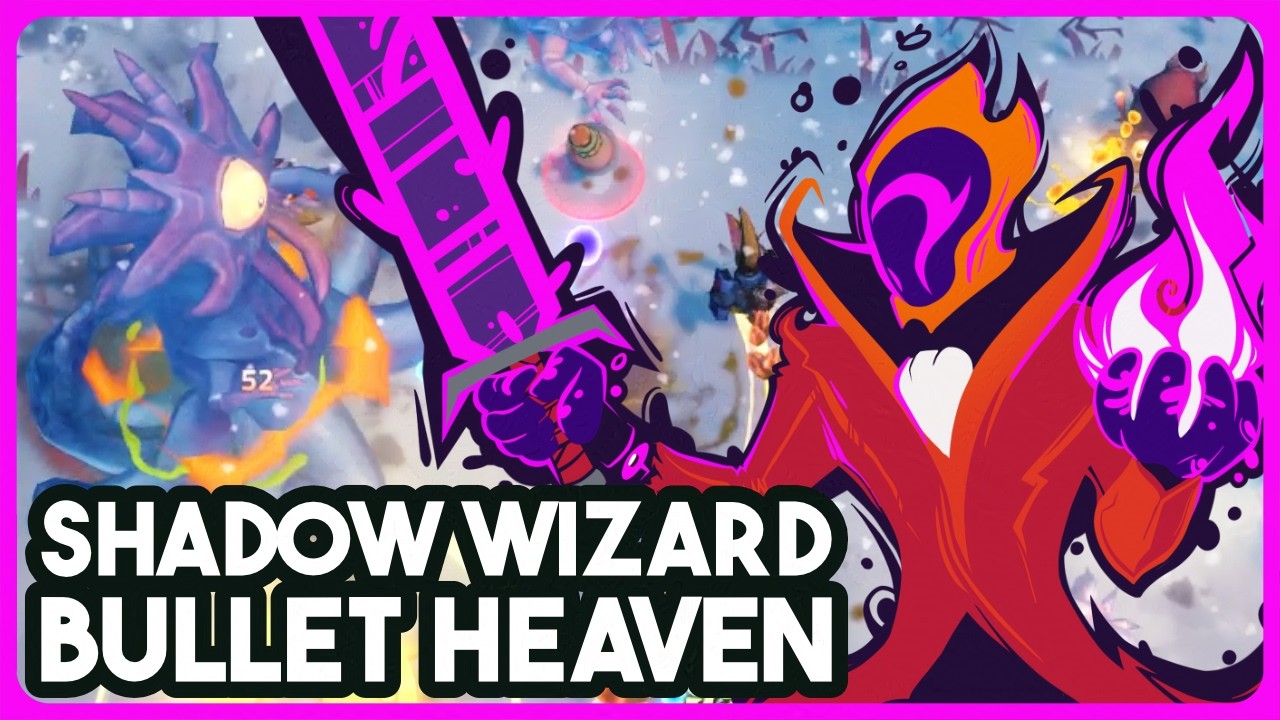 Goofy Wizard Bullet Heaven With Online Co-Op & Friendly Fire! - The Spell Brigade