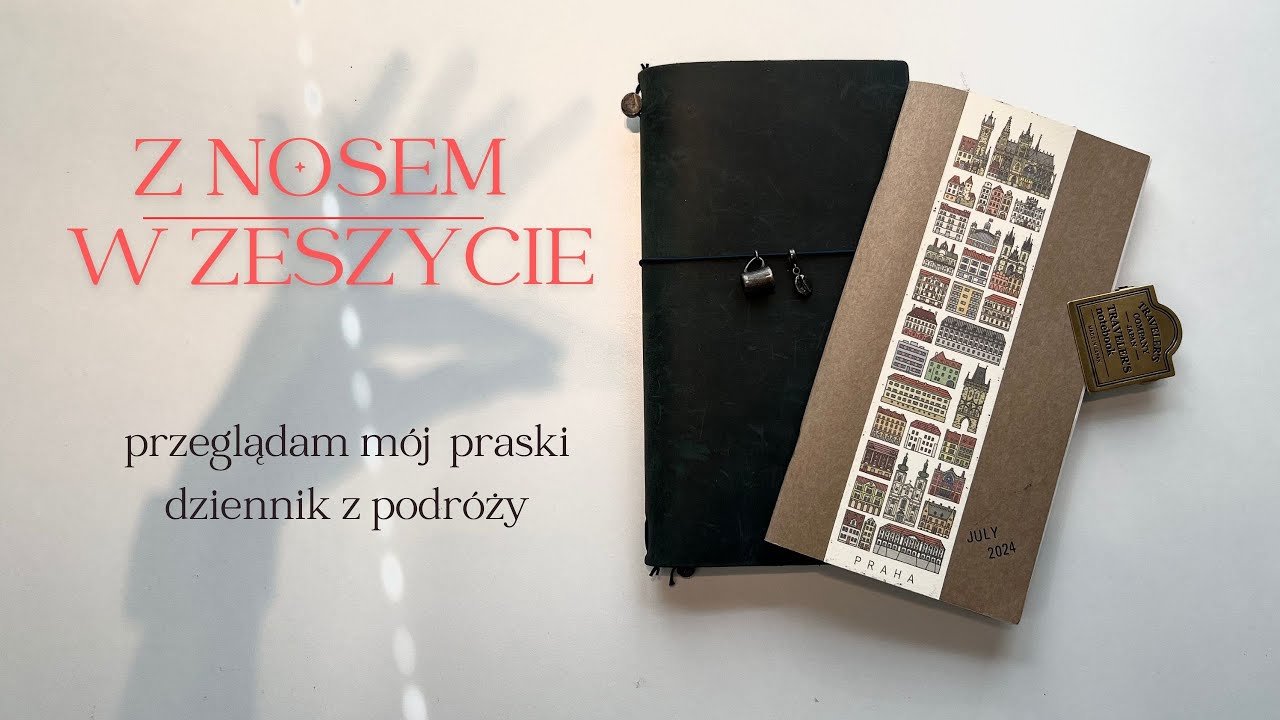 Przeglądam dziennik z podróży do Pragi | Jak ogarnąć 📘 w podróży | short trip Travel Journal in TN