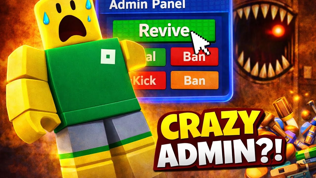An ADMIN Joined My DOORS Game… This Got INSANE 😱