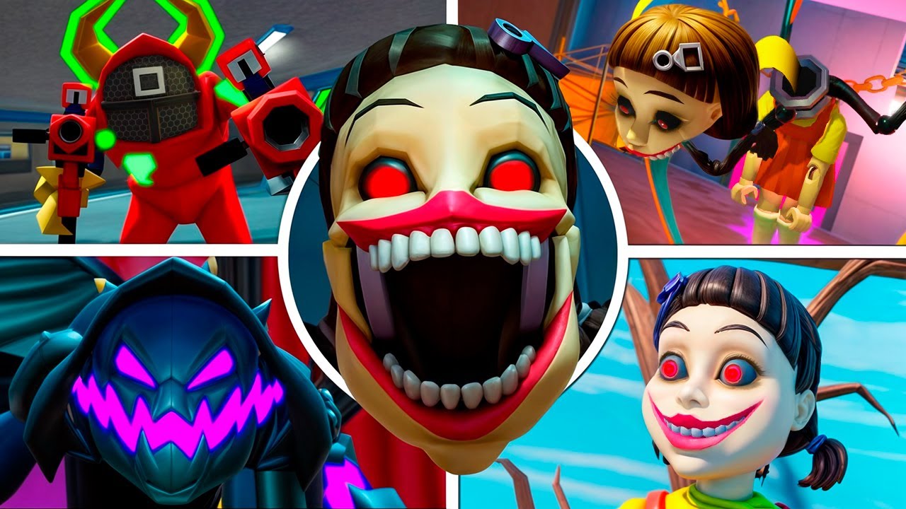 Mega Escape Squid Game (Final BIG Update) - All Bosses + Ending (Roblox)