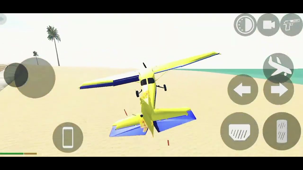 Aaj aeroplane ko crash Kar Diya😱😱😱
