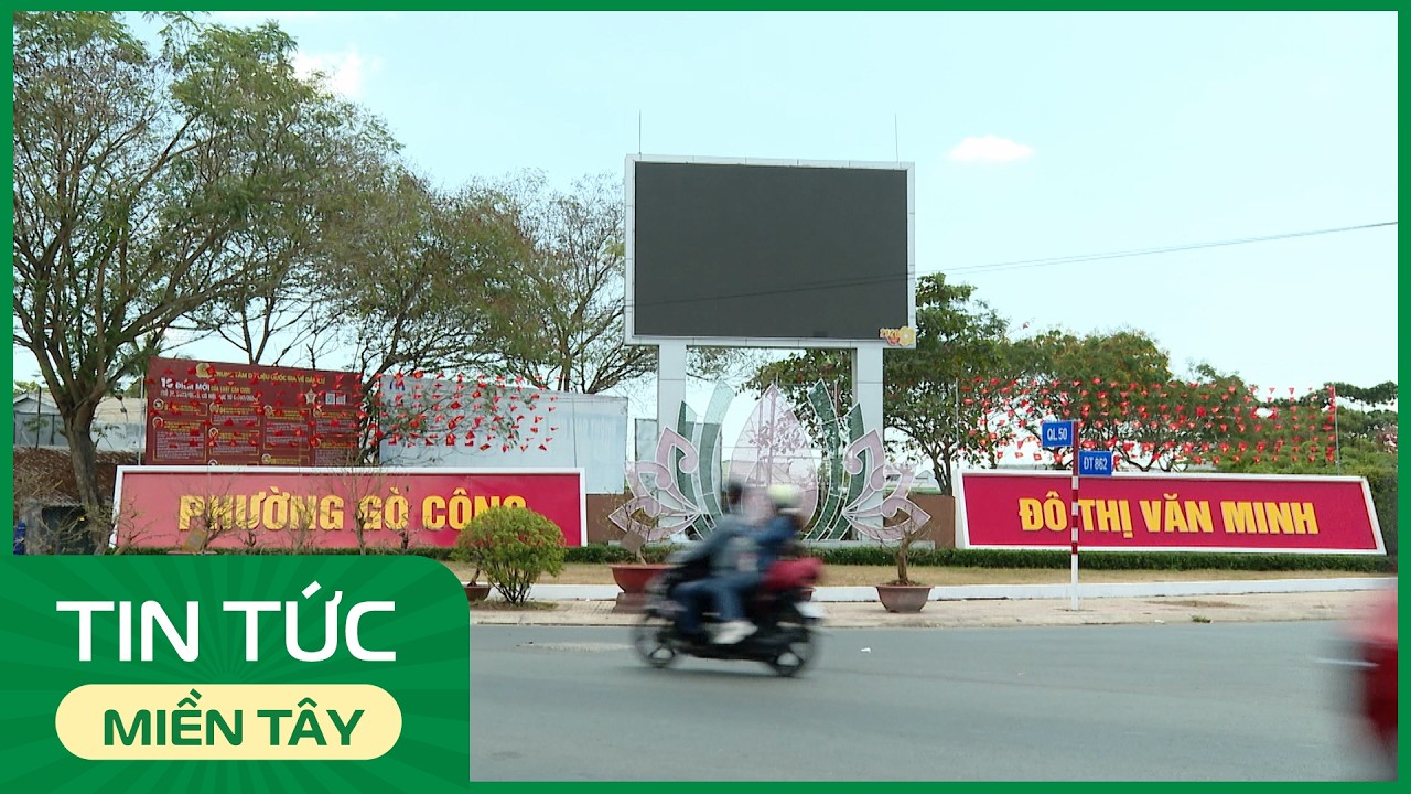 Phường Gò Công: Thương mại - dịch vụ thúc đẩy phát triển kinh tế | THDT