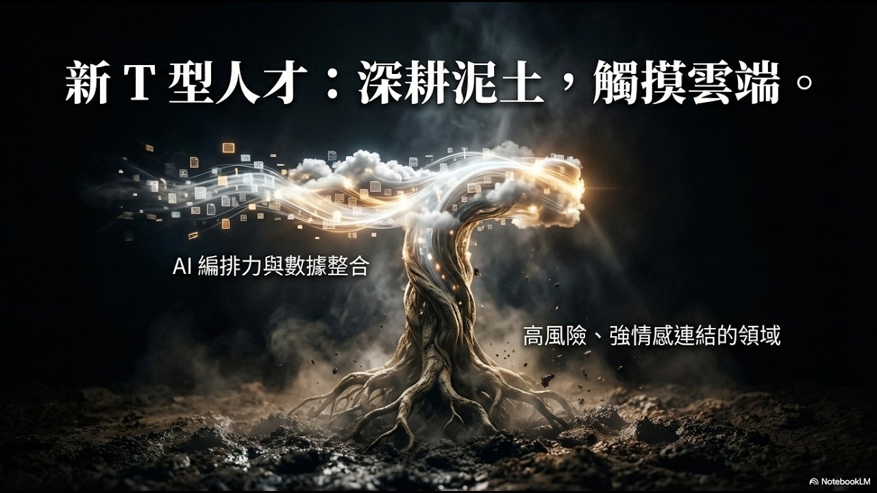 未來的道路指引： T 型人才，深耕泥土，觸摸雲端