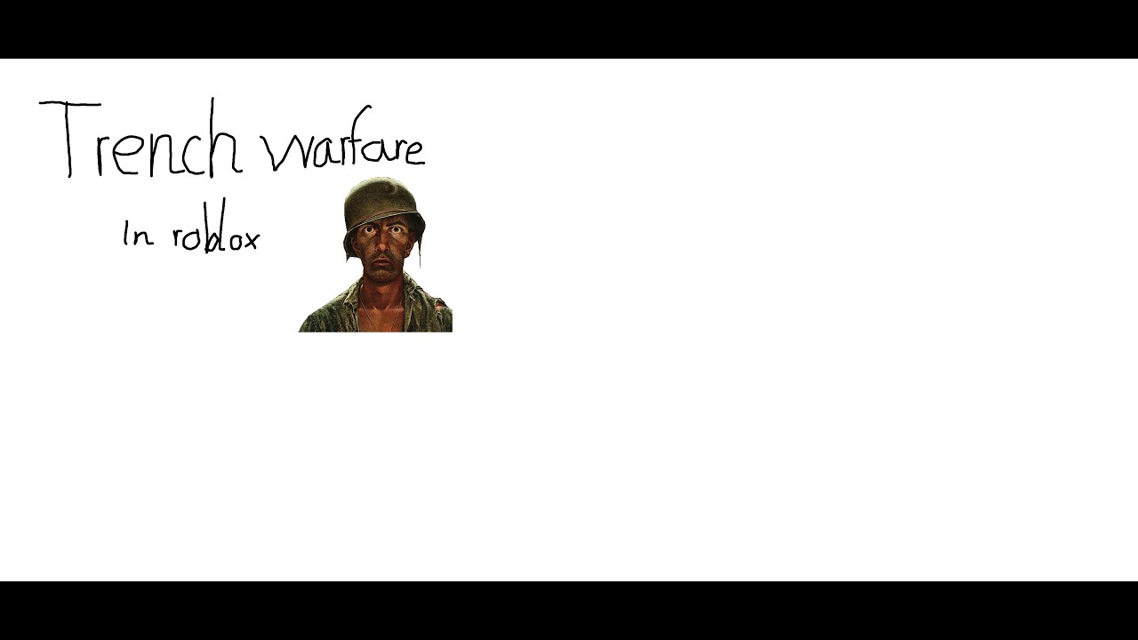 Trench warfare in Roblox