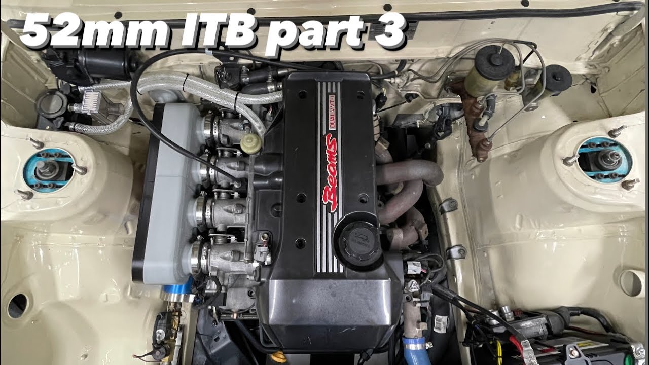 3sge BEAMS with 3D printed parts ke70 TE72 ae86
