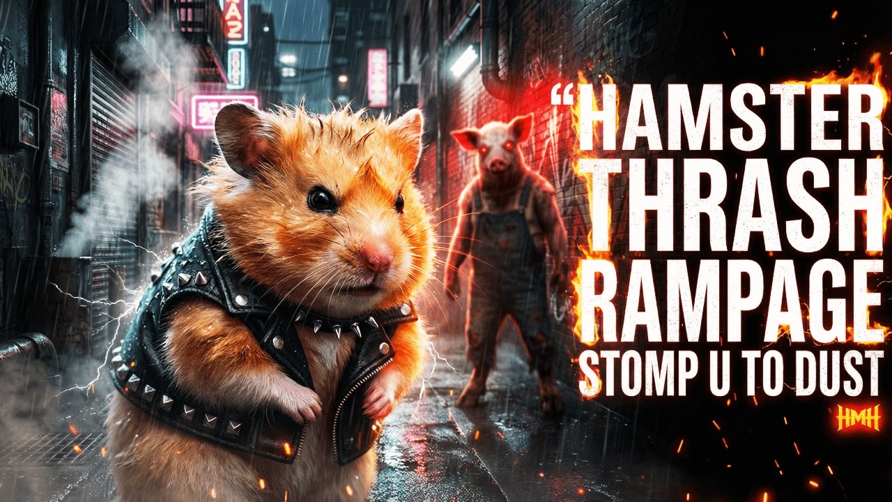 STOMP U TO DUST – Heavy Metal Hamsters | Brutal Thrash Anthem