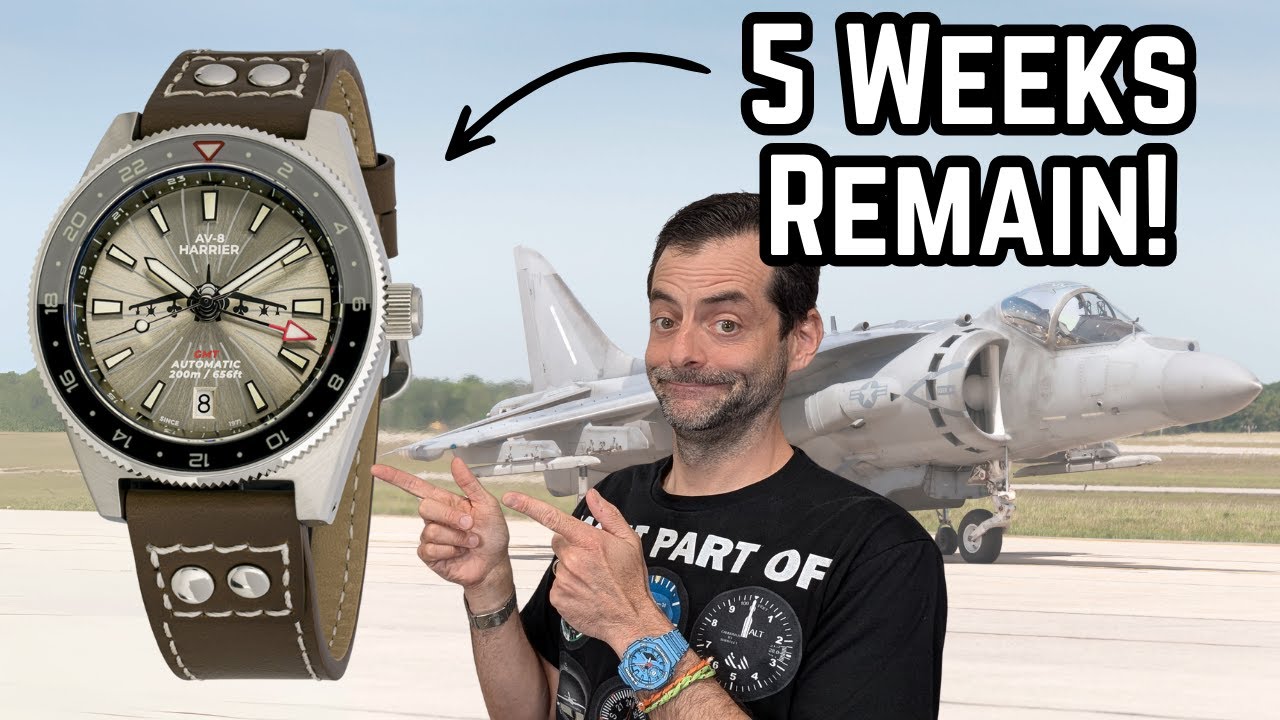Islander Harrier Limited Edition Jet Watch