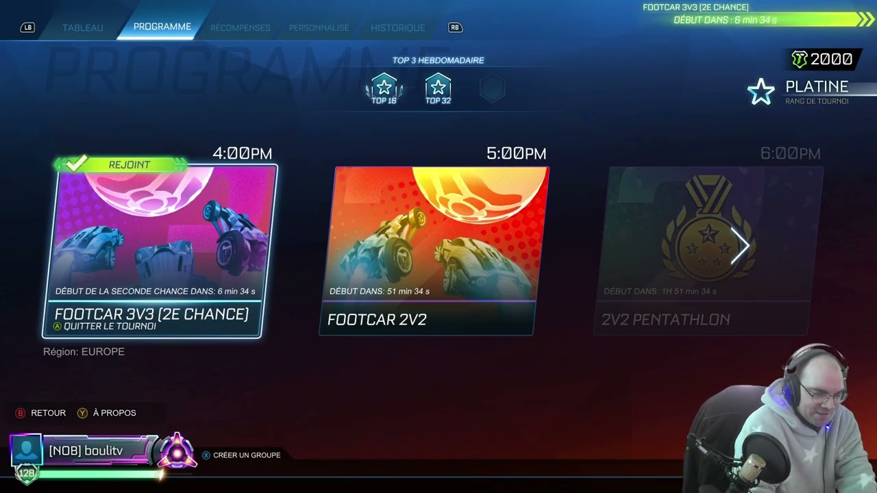 Tournois platine 3 vs 3 #2