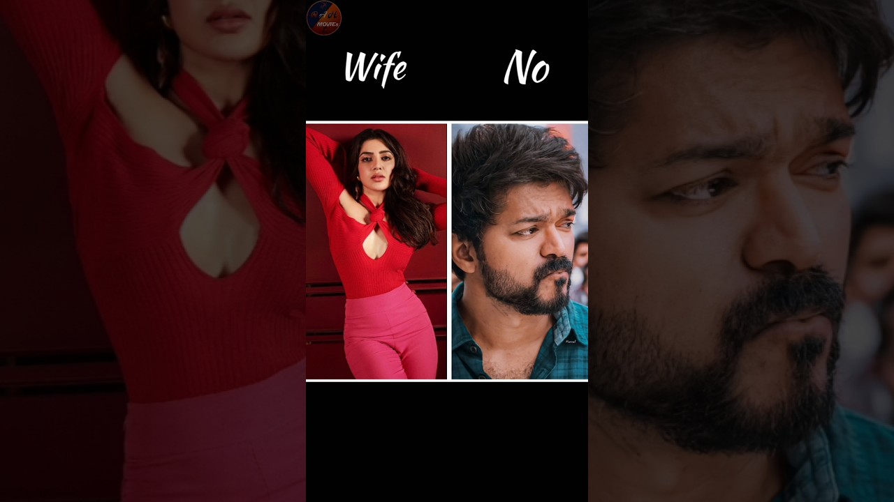 Vijay thalapathy wife image 💓 || 