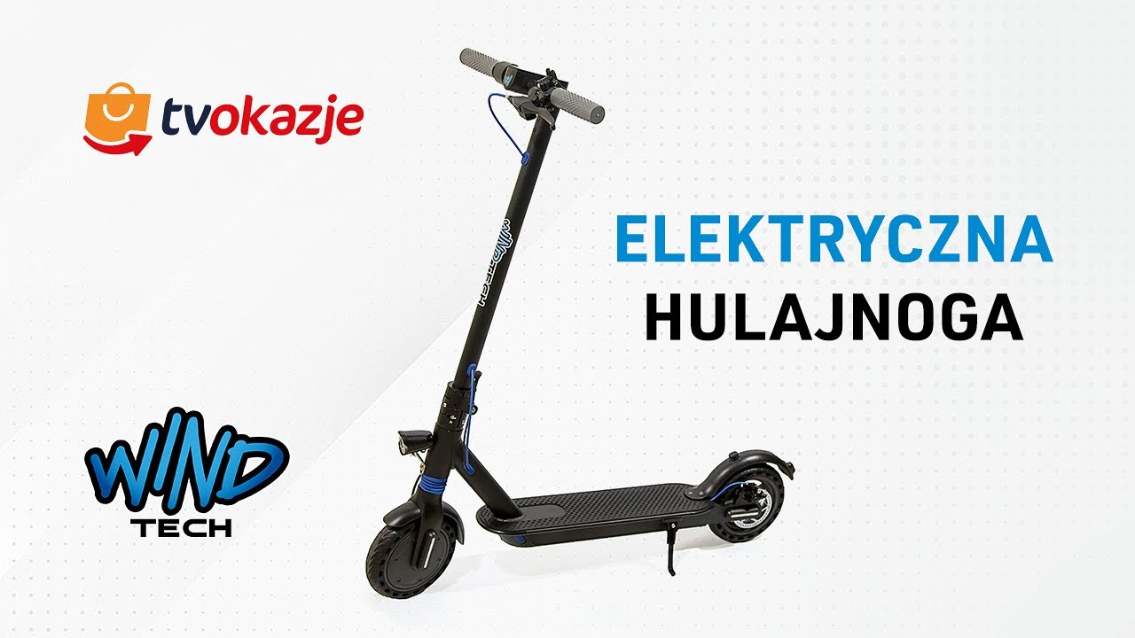Hulajnoga elektryczna Wind Tech w TV Okazje