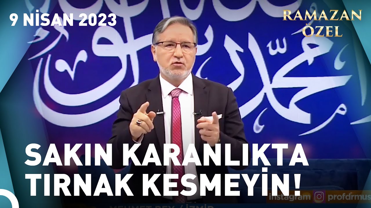 Tırnak ve Koltuk Altı Temizliği Ne Zaman Olmalıdır? | Prof. Dr. Mustafa Karataş ile Sahur Vakti