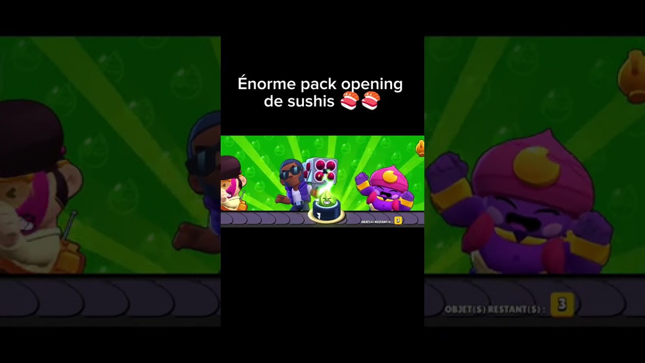 &Eacute;norme pack opening de sushis 🍣🍣